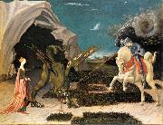 UCCELLO, Paolo St. George and the Dragon at china oil painting reproduction